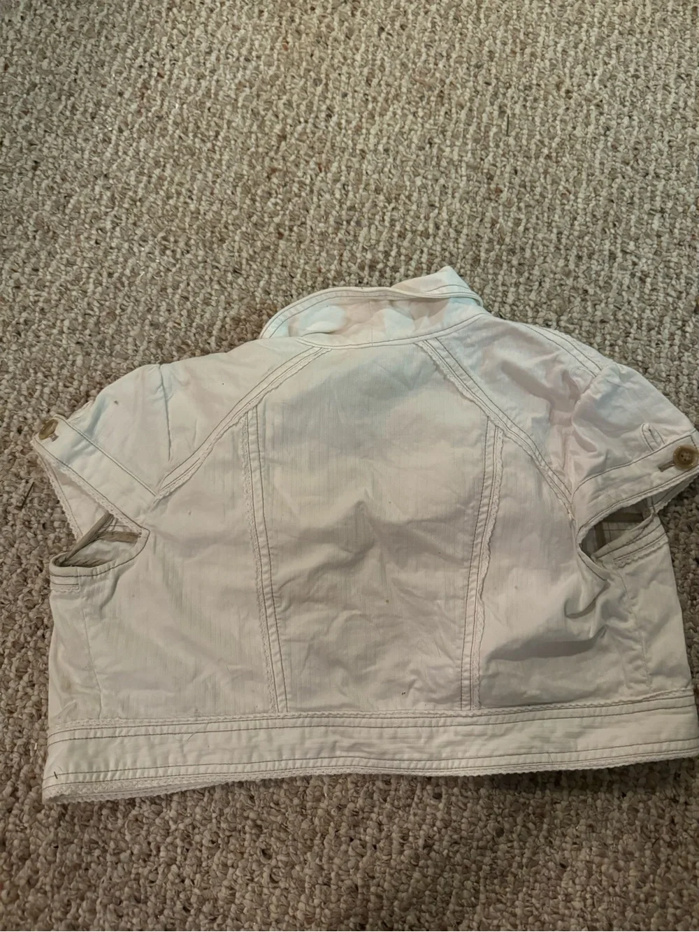 Vintage ‘00s limited too cropped vest